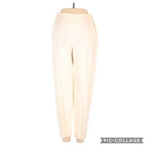 Authentic Escada Wool High Rise Ivory Slacks